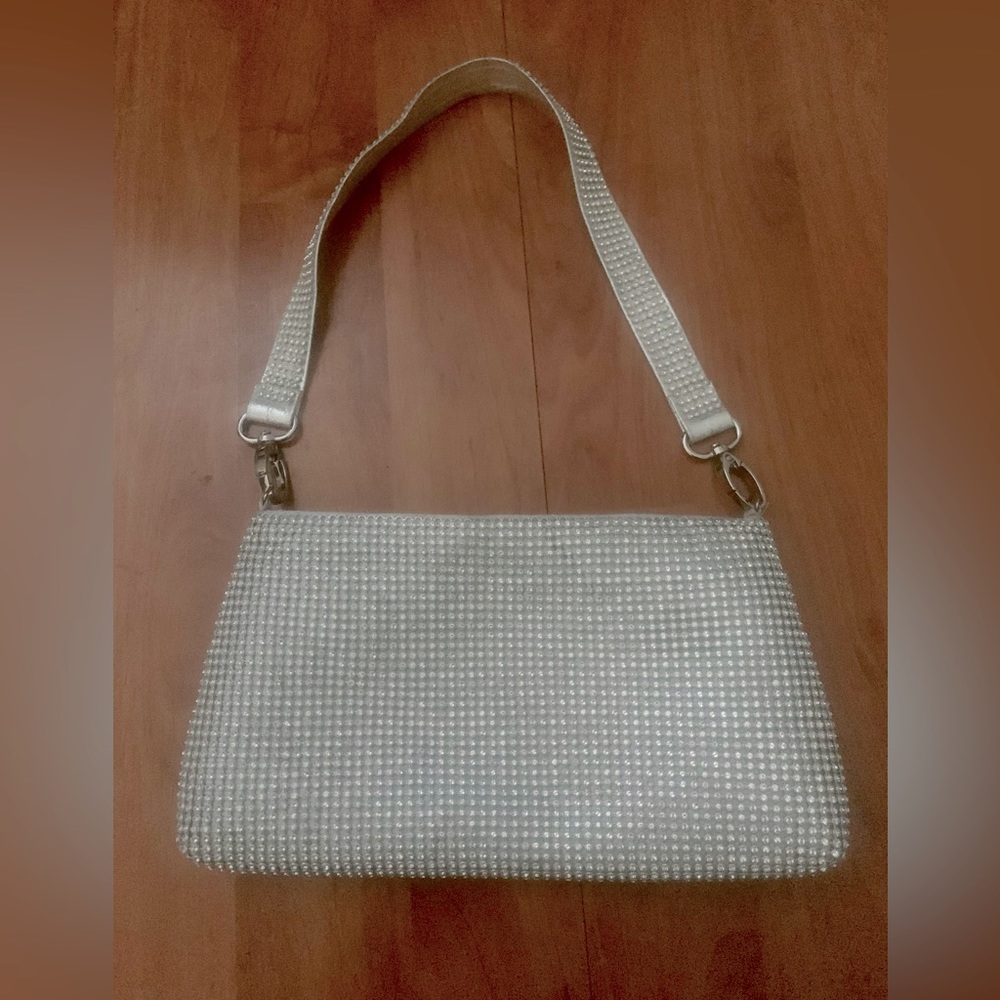 Small rhinestone bedazzled mini purse